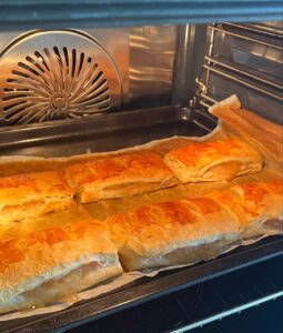 Apfeltaschen aus Plunderteig Heidi